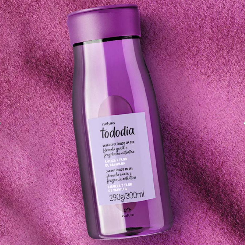 Jabón líquido corporal ciruela y flor de vainilla 300 ml