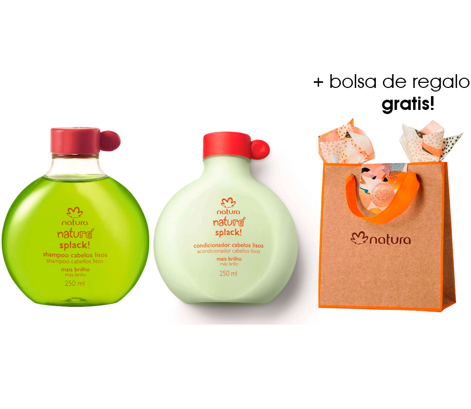 Regalo Sh+Ac cabello liso niño