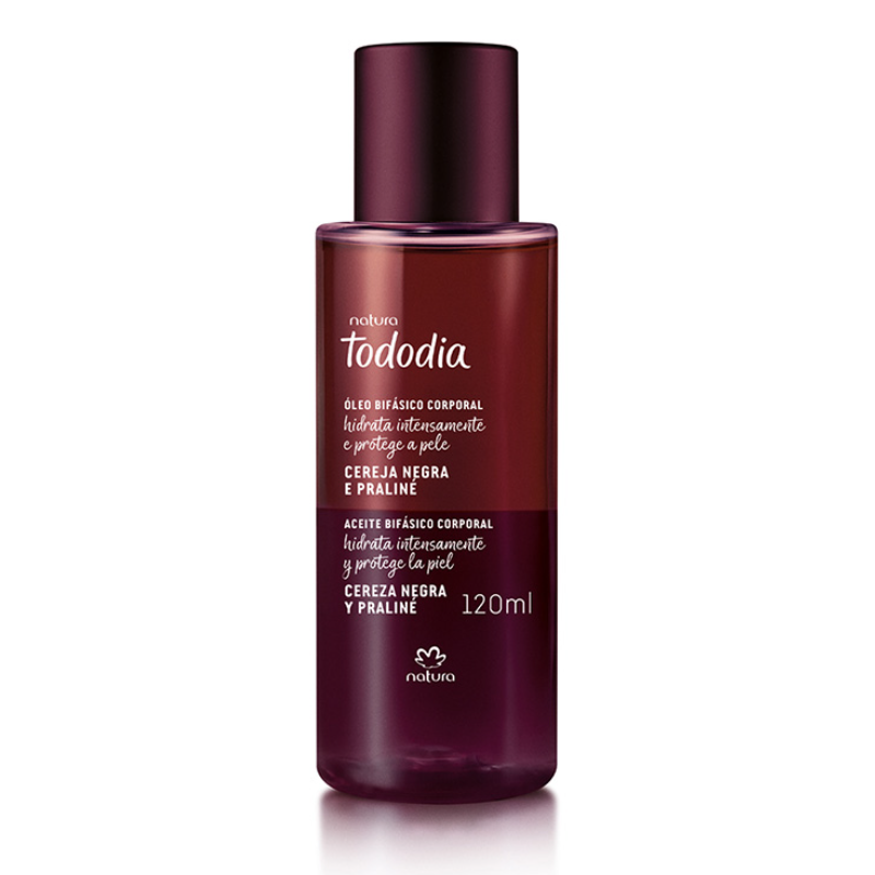 Oleo bifásico cereza negra y praliné 120 ml