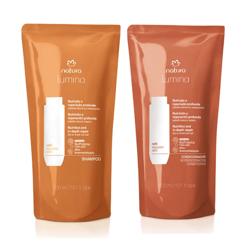 Kit shampoo + acondicionador natura