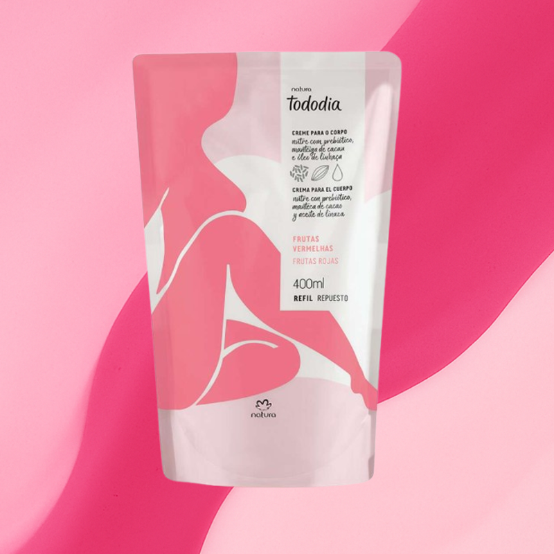 Repuesto Crema de cuerpo frutos rojos 400 ml