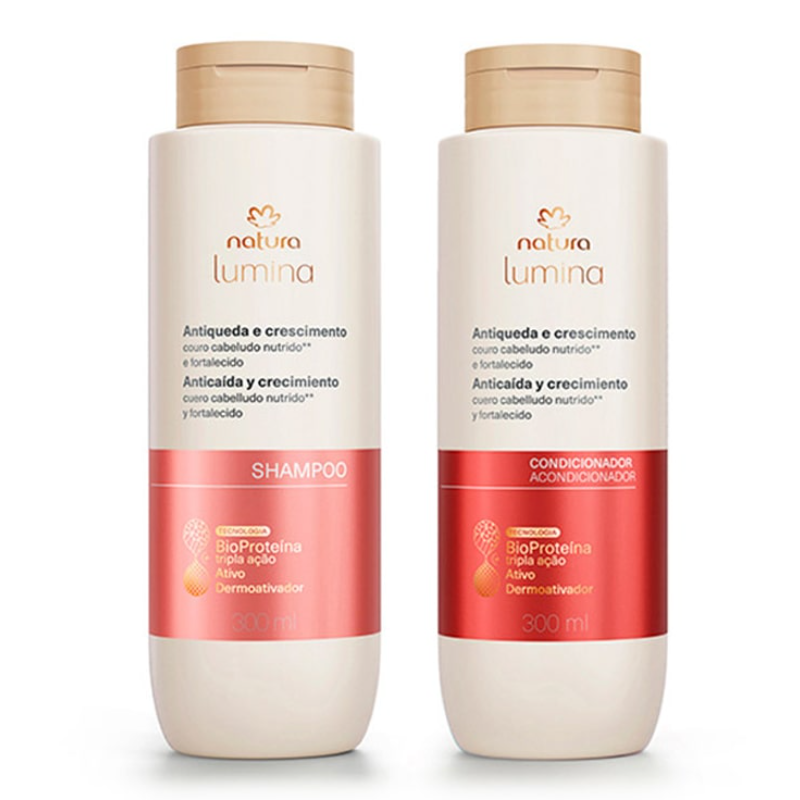 Kit shampoo + acondicionador natura
