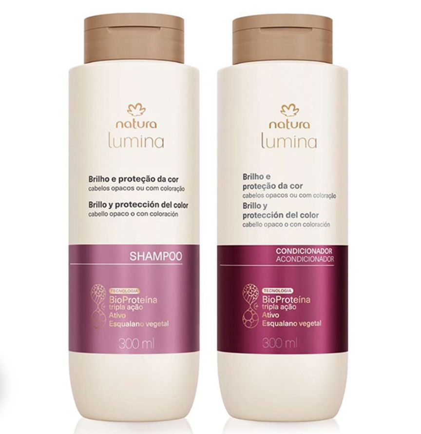 Kit shampoo + acondicionador natura