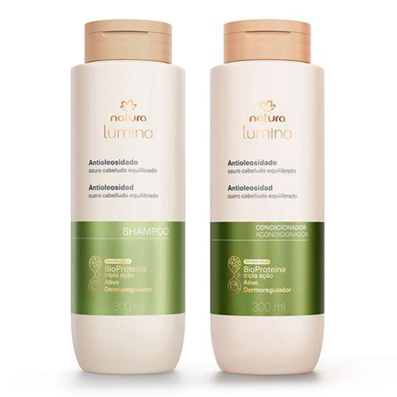 Kit shampoo + acondicionador natura