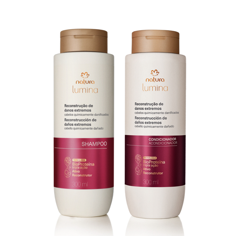 Kit shampoo + acondicionador natura