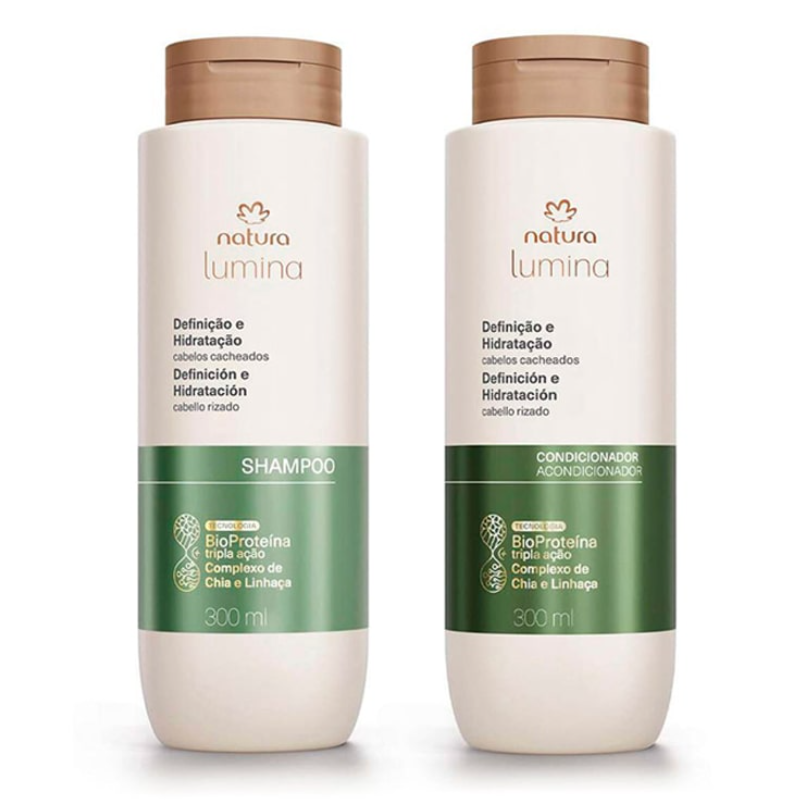 Kit shampoo + acondicionador natura