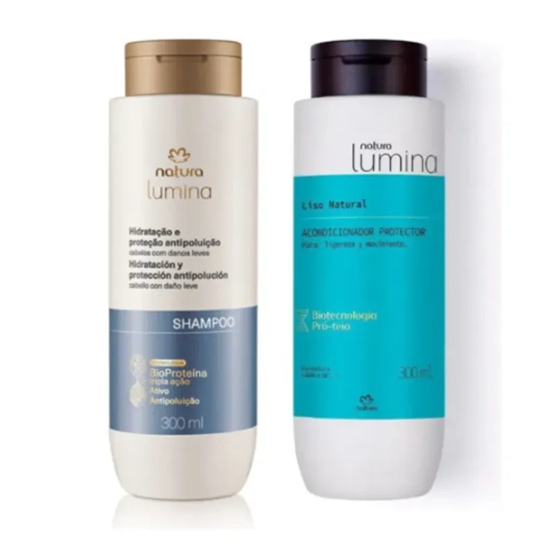 Kit shampoo + acondicionador natura