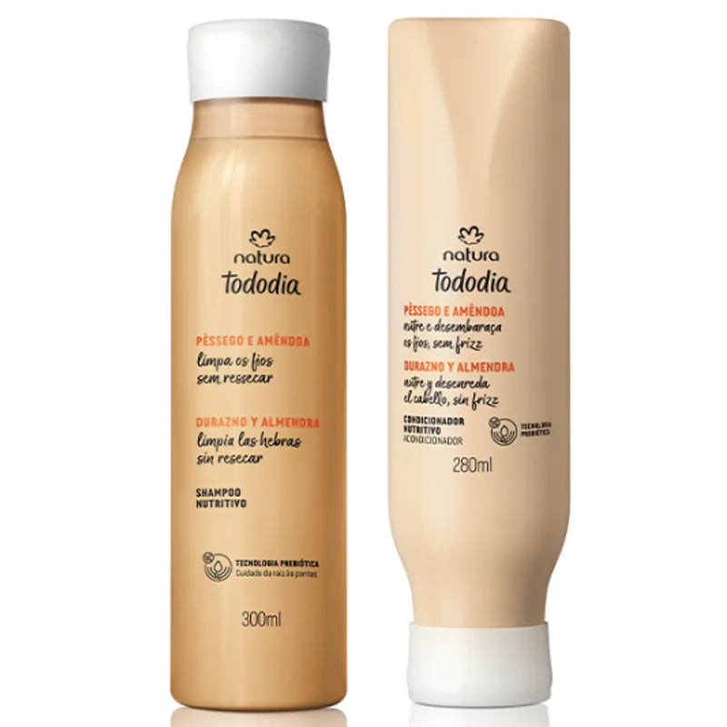 Kit shampoo + acondicionador natura