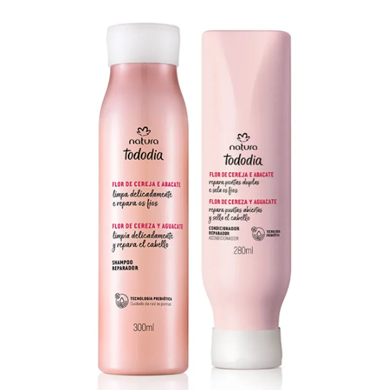 Kit shampoo + acondicionador natura