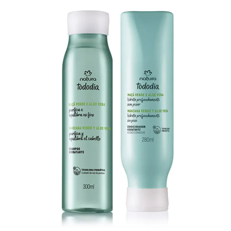 Kit shampoo + acondicionador natura