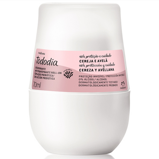 Desodorante Roll on Cereza y Avellanas 70 ml