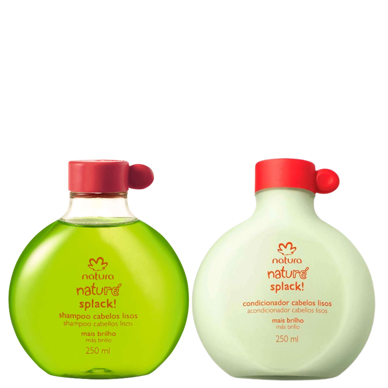 Shampoo + Acondicionador Para niños Cabello Liso Splack!